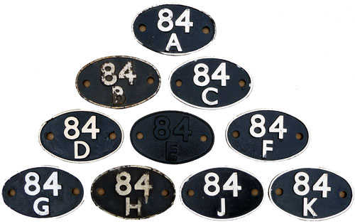 84 district set of shedcodes